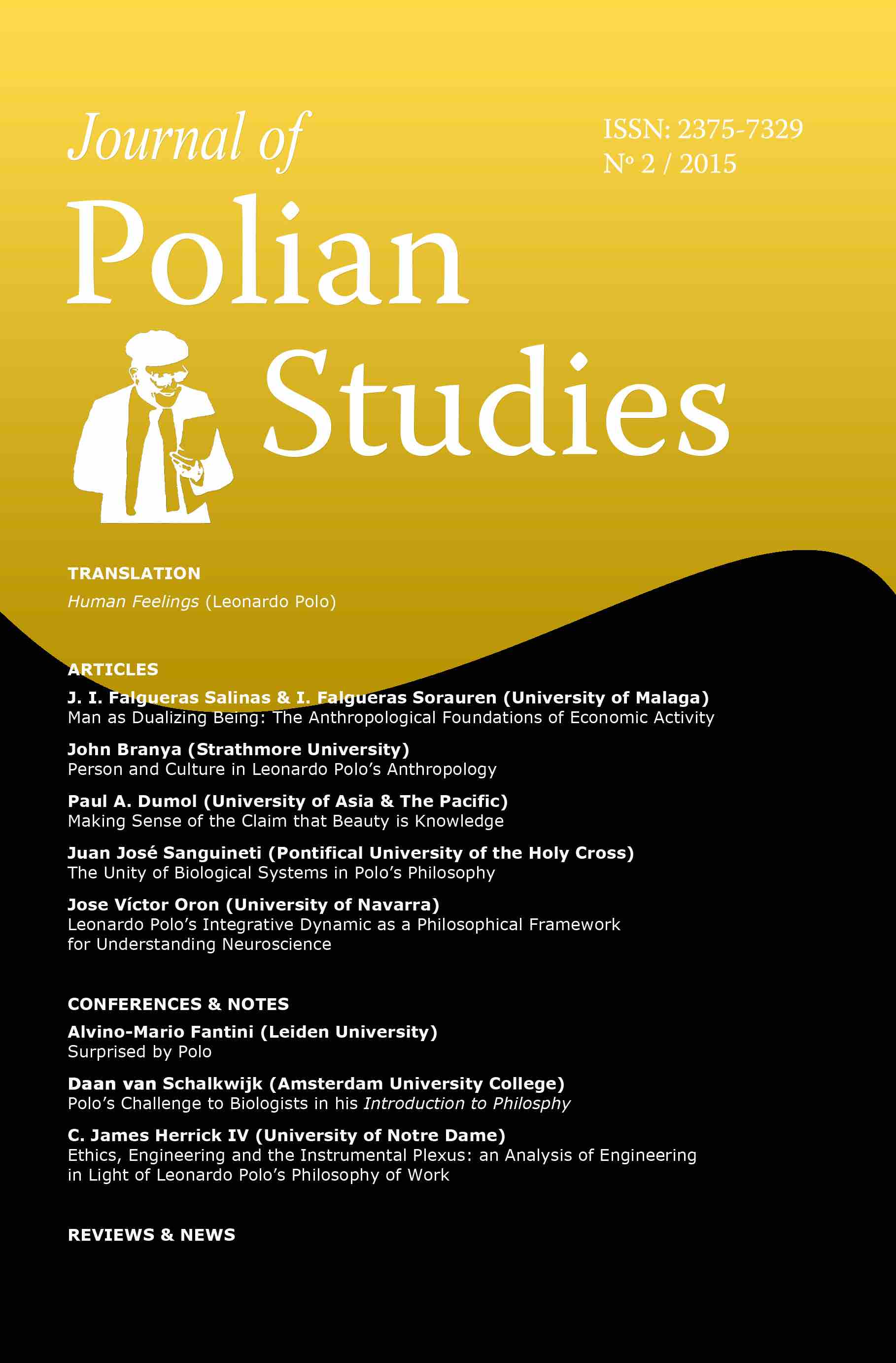 					View Vol. 2 (2015): Journal of Polian Studies
				